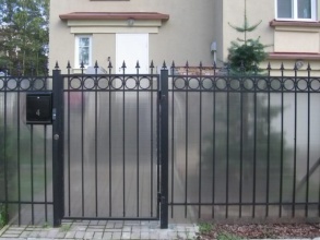 Сварные заборы с поликарбонатом 10 соток фото недорого под ключ