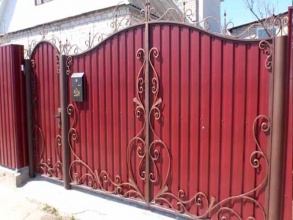 Калитка - пример 1 фото в Долгопрудном